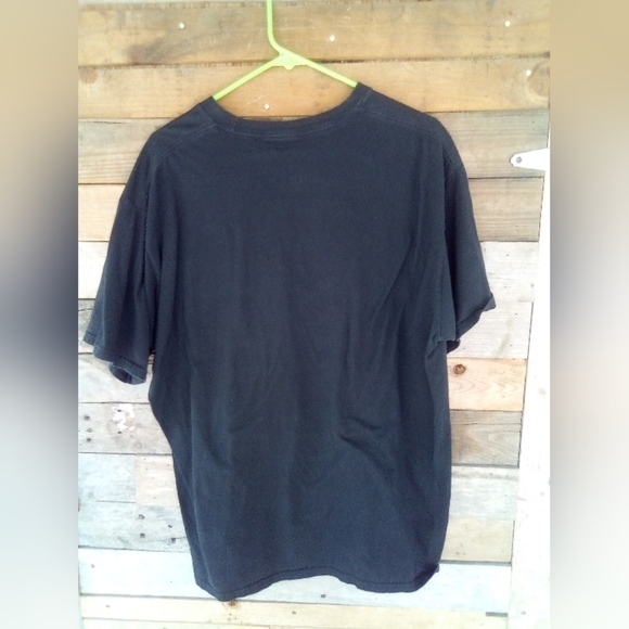 Men's Novelty Black Area 51 Security T Shirt Size Large Aliens UFO UFOs Alien - Picture 3 of 3